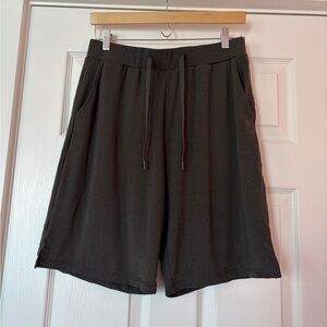 Cozy Earth Casual Drawstring Bamboo Lounge Shorts - Charcoal